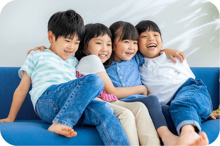 教室で活動する子どもの様子